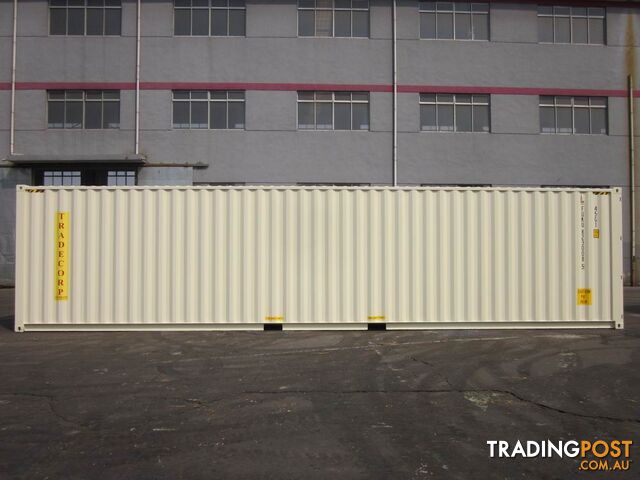 New 40ft High Cube Shipping Containers Tamborine - From $7900 + GST