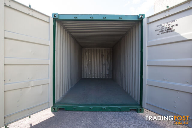 Refurbished Painted 20ft Shipping Containers Morwell - From $3850 + GST