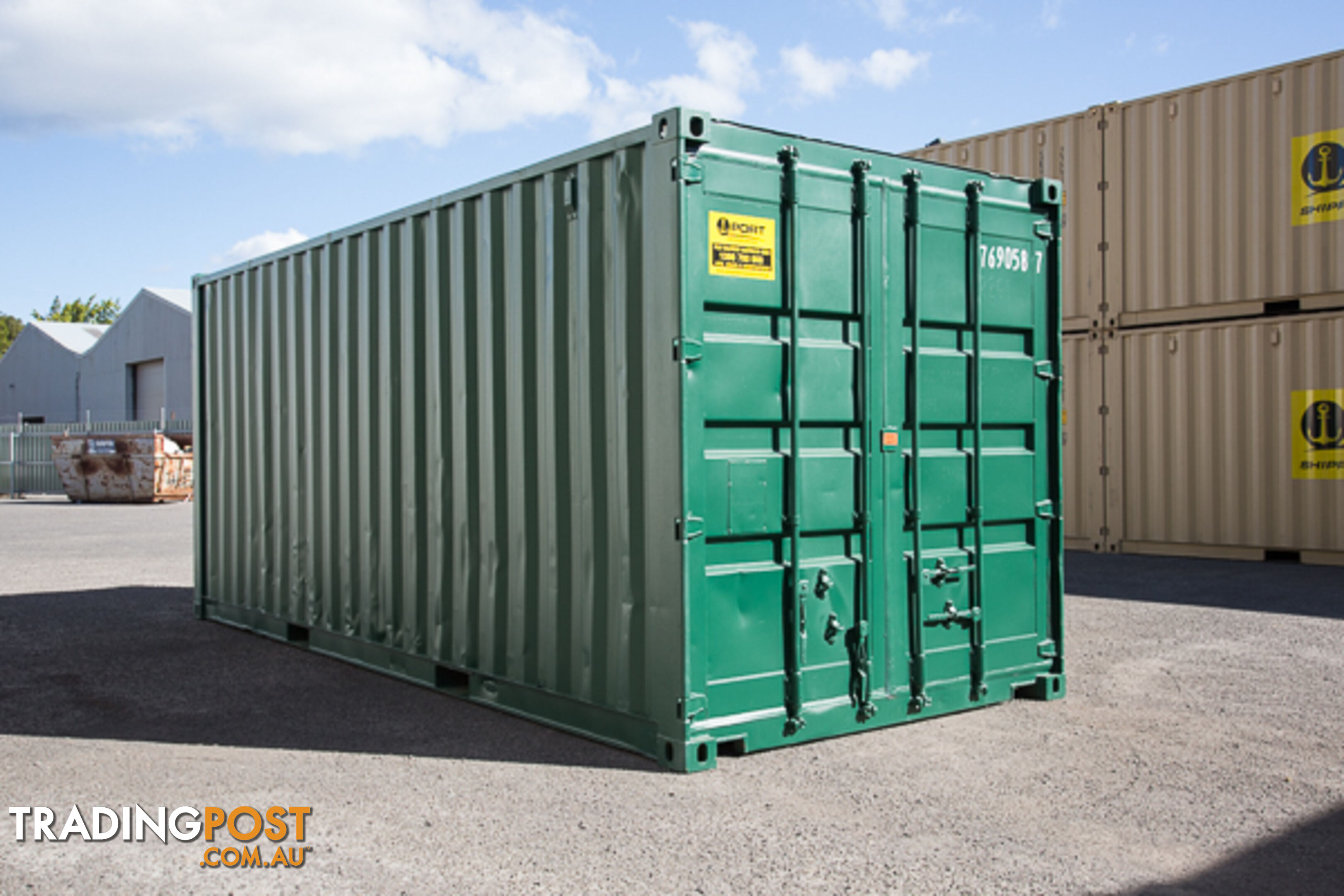 Refurbished Painted 20ft Shipping Containers Grafton - From $3950 + GST