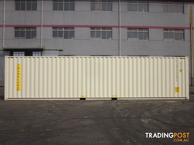 New 40ft High Cube Shipping Containers Sale - From $7100 + GST