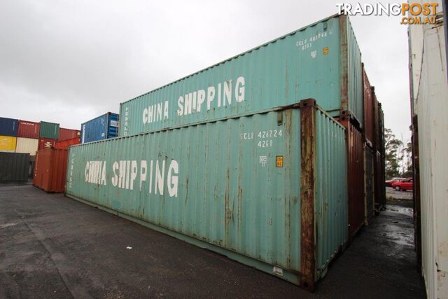 Used 40ft Shipping Containers Fremantle - From $3190 + GST