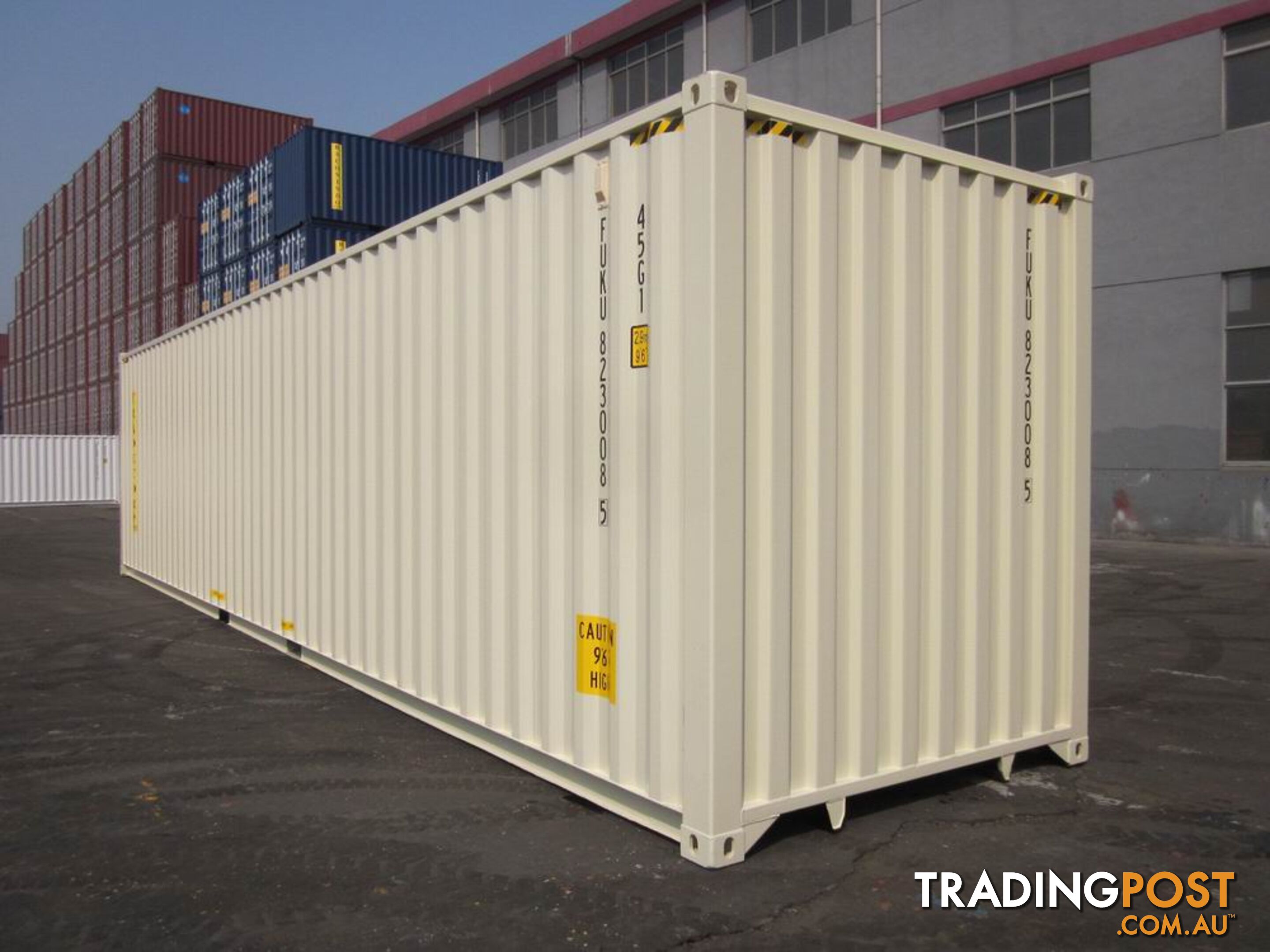 New 40ft High Cube Shipping Containers Brisbane - From $7900 + GST