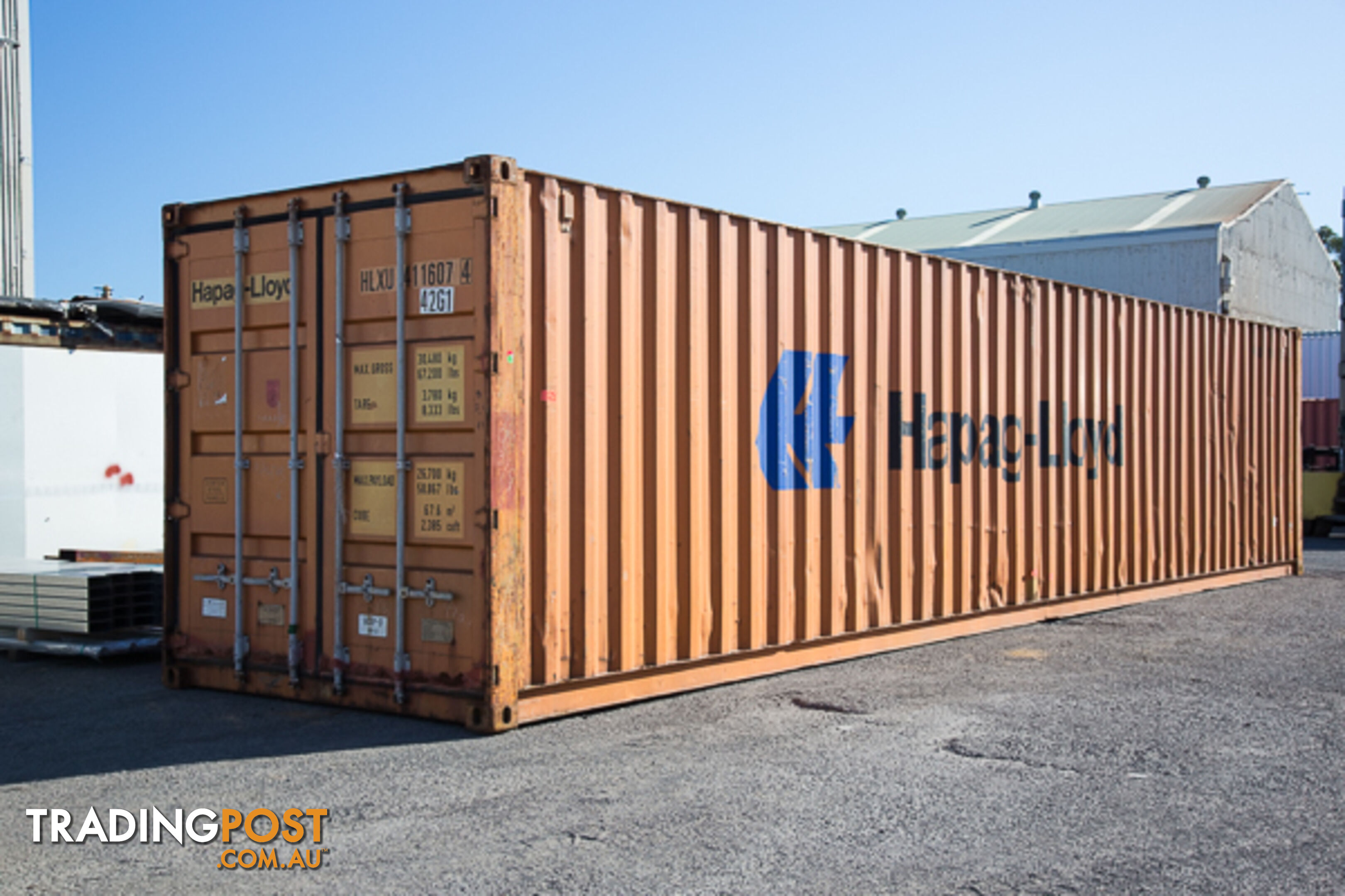 Used 40ft Shipping Containers Yeoval - From $3190 + GST