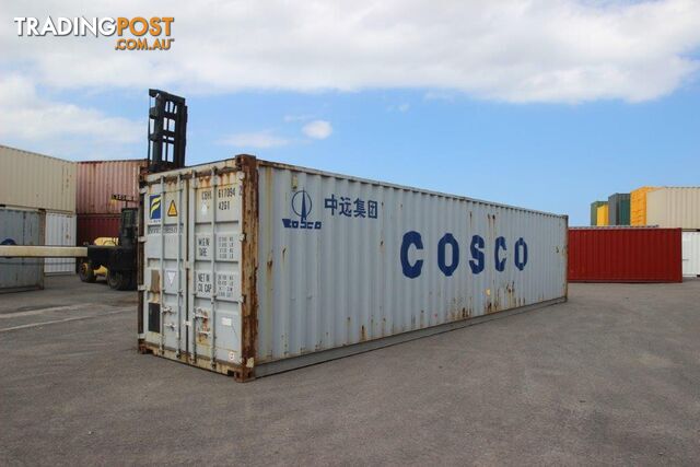 Used 40ft Shipping Containers Yeoval - From $3190 + GST