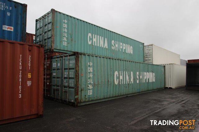 Used 40ft Shipping Containers Bairnsdale - From $3100 + GST