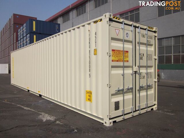 New 40ft High Cube Shipping Containers Yeoval - From $7150 + GST - photo 2 of 9