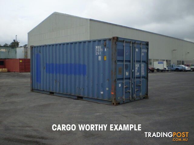 Used 20ft Shipping Containers Geelong - From $2850 + GST