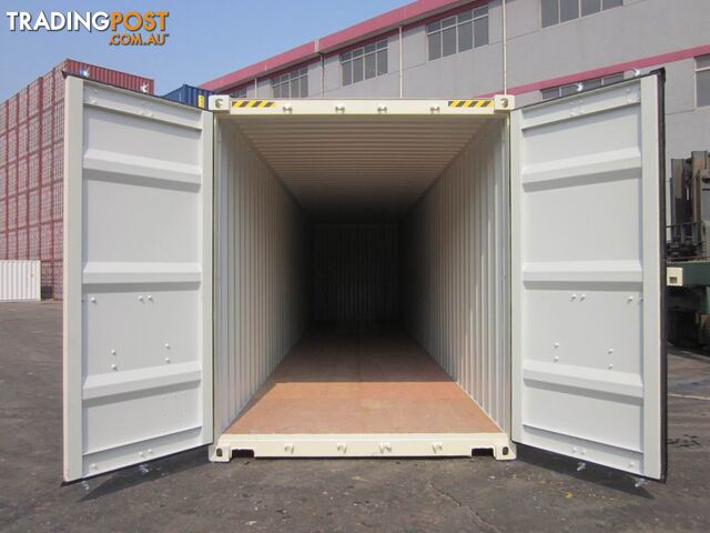 New 40ft High Cube Shipping Containers Bundaberg - From $7900 + GST
