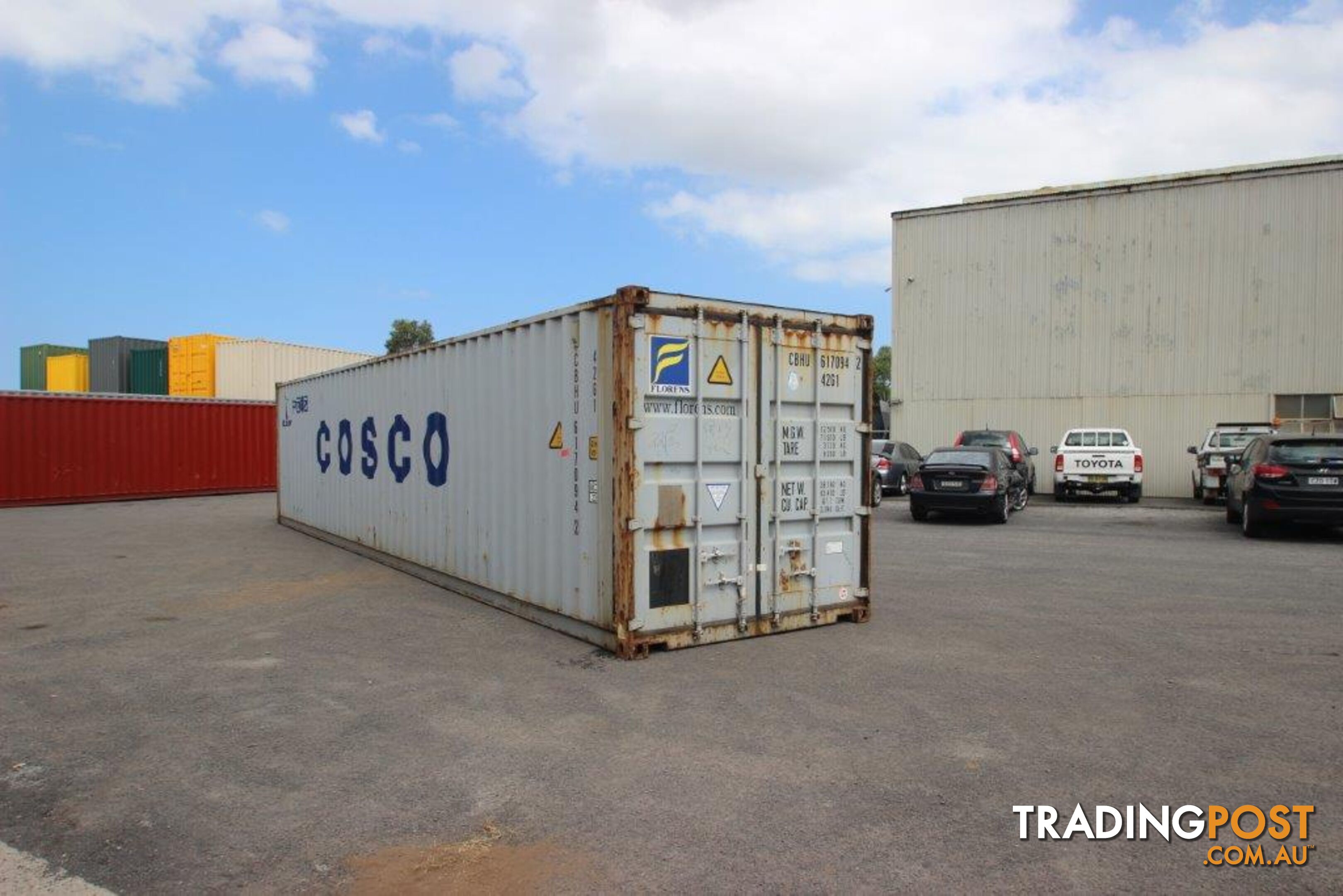 Used 40ft Shipping Containers Batesman Bay - From $3190 + GST