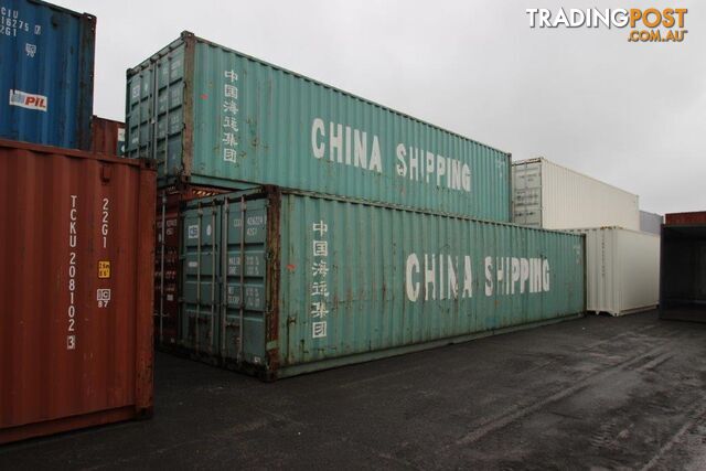 Used 40ft Shipping Containers Port Augusta - From $3950 + GST