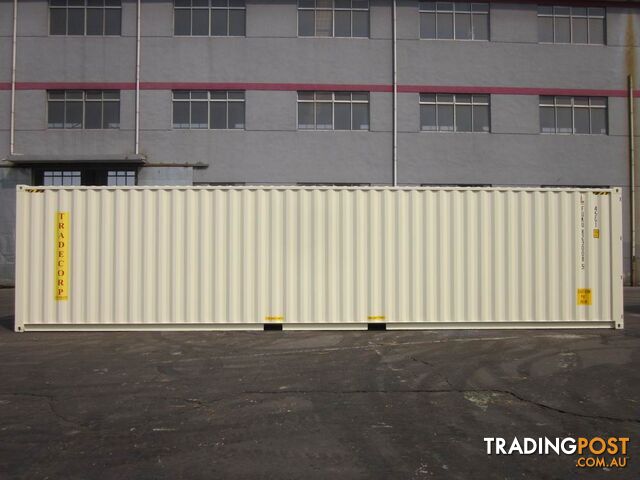New 40ft High Cube Shipping Containers Uralla - From $7950 + GST