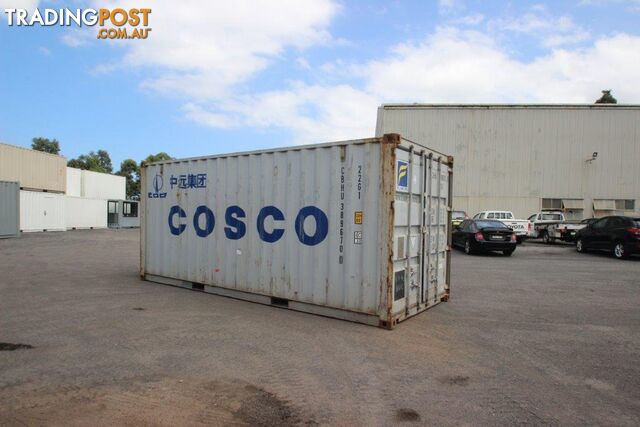 Used 20ft Shipping Containers Gawler - From $3500 + GST
