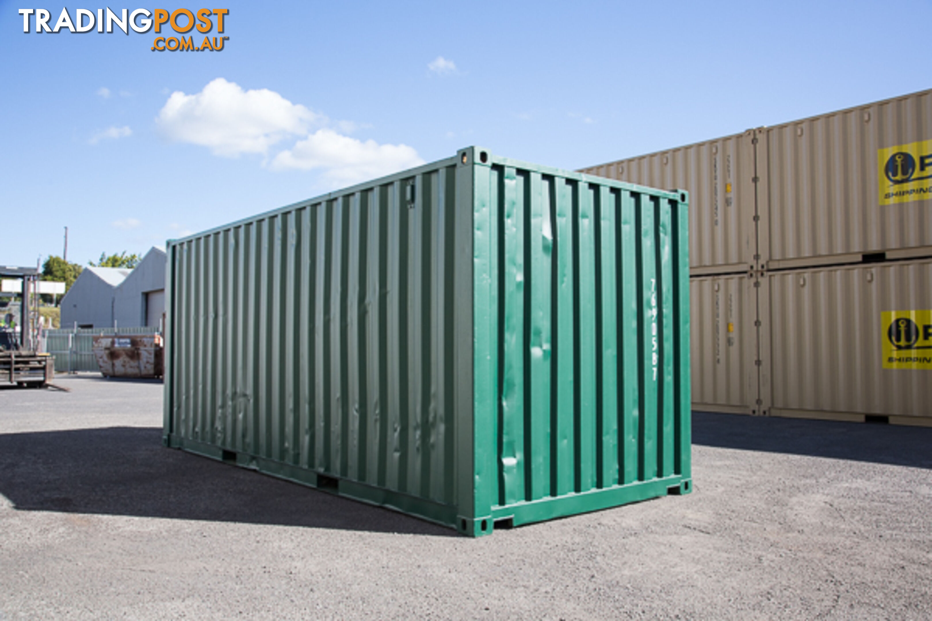 Refurbished Painted 20ft Shipping Containers Childers - From $3900 + GST