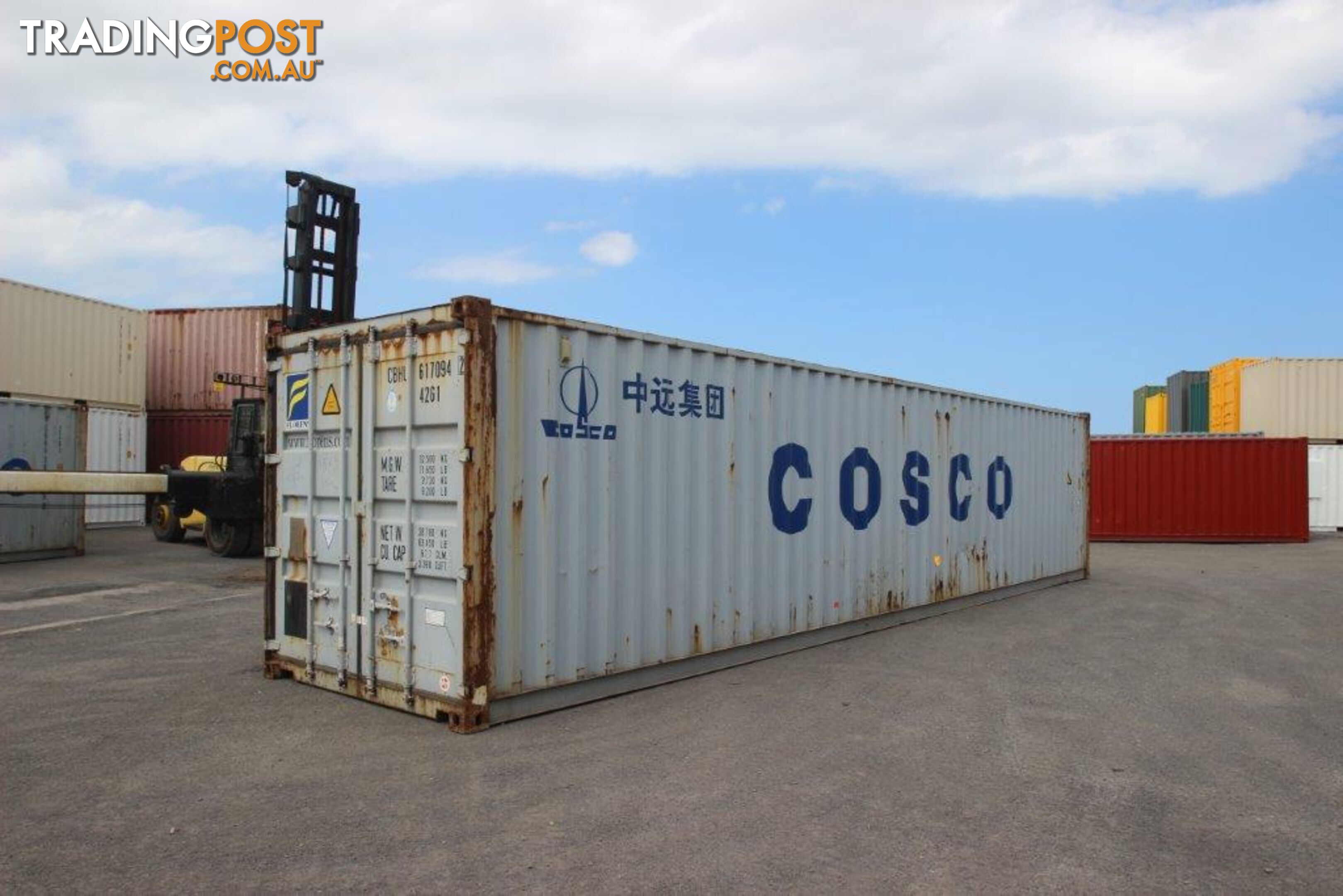 Used 40ft Shipping Containers Williamtown - From $3990 + GST