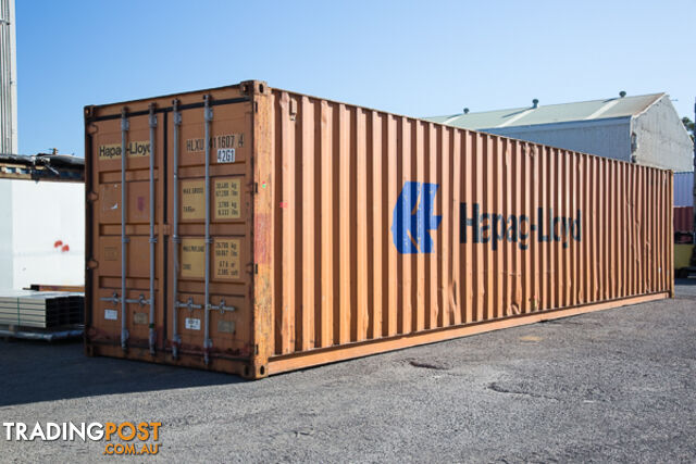 Used 40ft Shipping Containers Werribee - From $3100 + GST