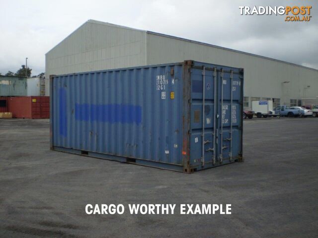 Used 20ft Shipping Containers Bunbury - From $2800 + GST