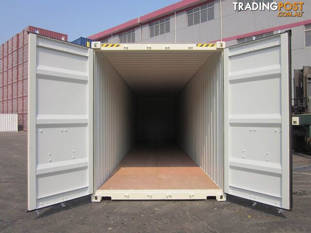 New 40ft High Cube Shipping Containers Mandurah - From $8500 + GST