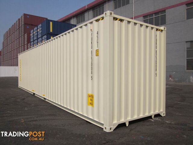 New 40ft High Cube Shipping Containers Bunbury - From $8500 + GST