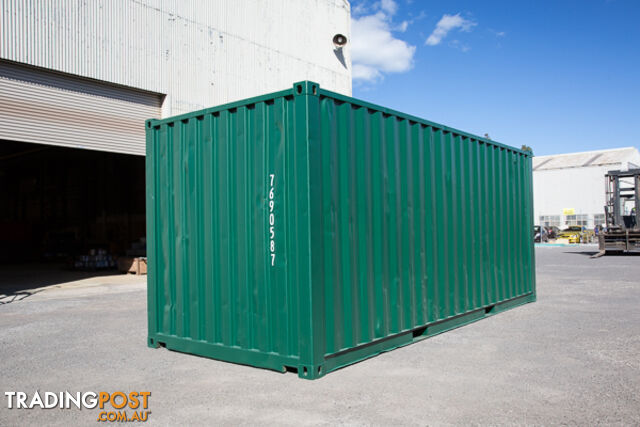 Refurbished Painted 20ft Shipping Containers Canberra - From $4650 + GST