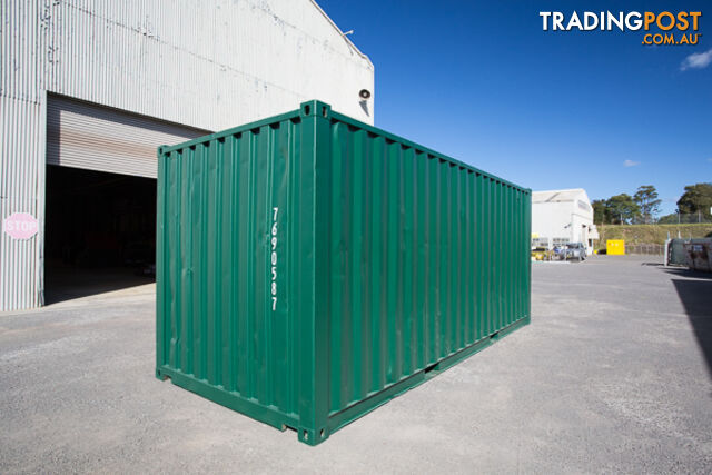 Refurbished Painted 20ft Shipping Containers Brisbane - From $3900 + GST