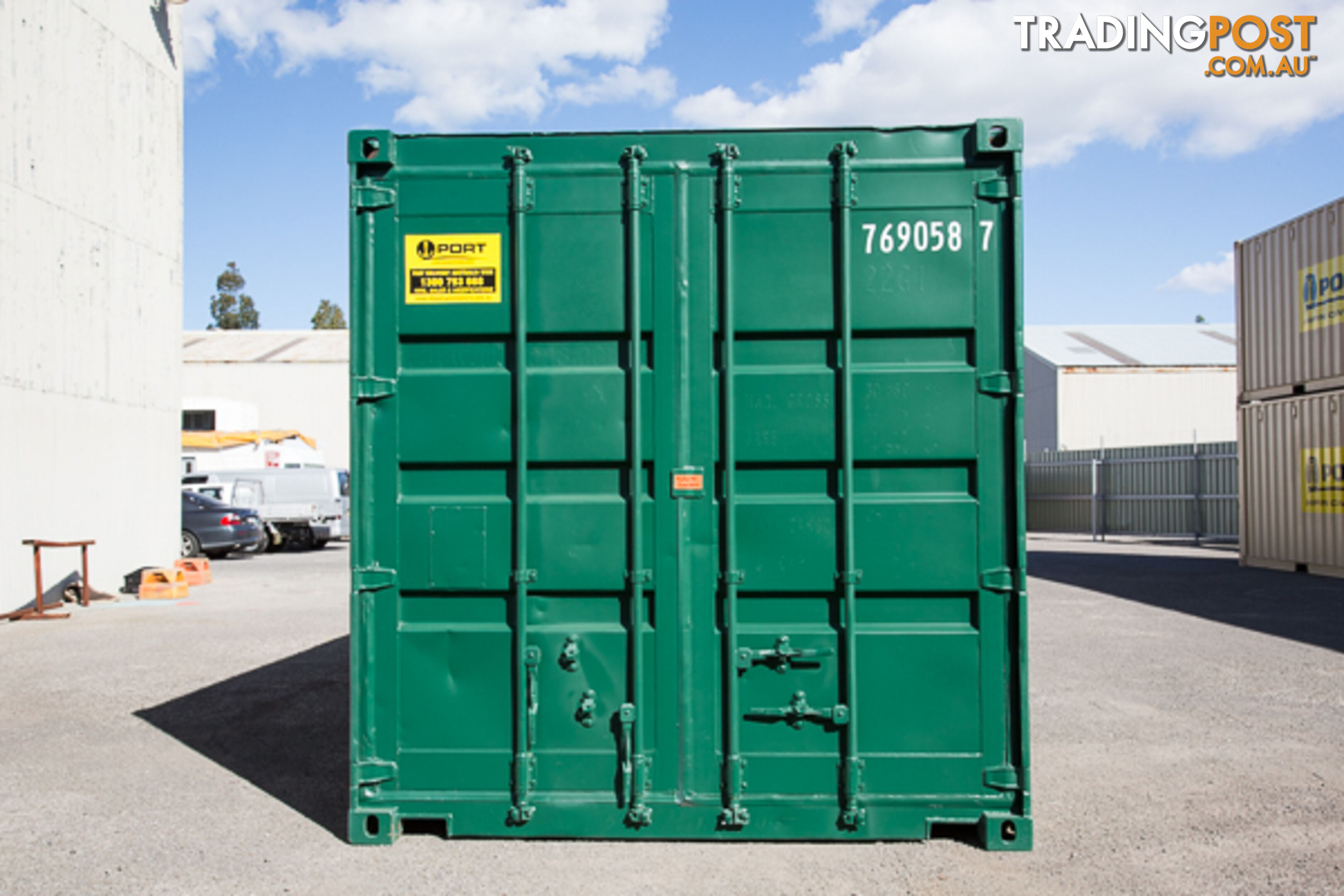 Refurbished Painted 20ft Shipping Containers Brisbane - From $3900 + GST