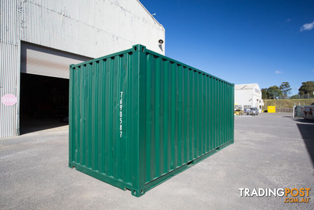 Refurbished Painted 20ft Shipping Containers Uralla - From $4350 + GST
