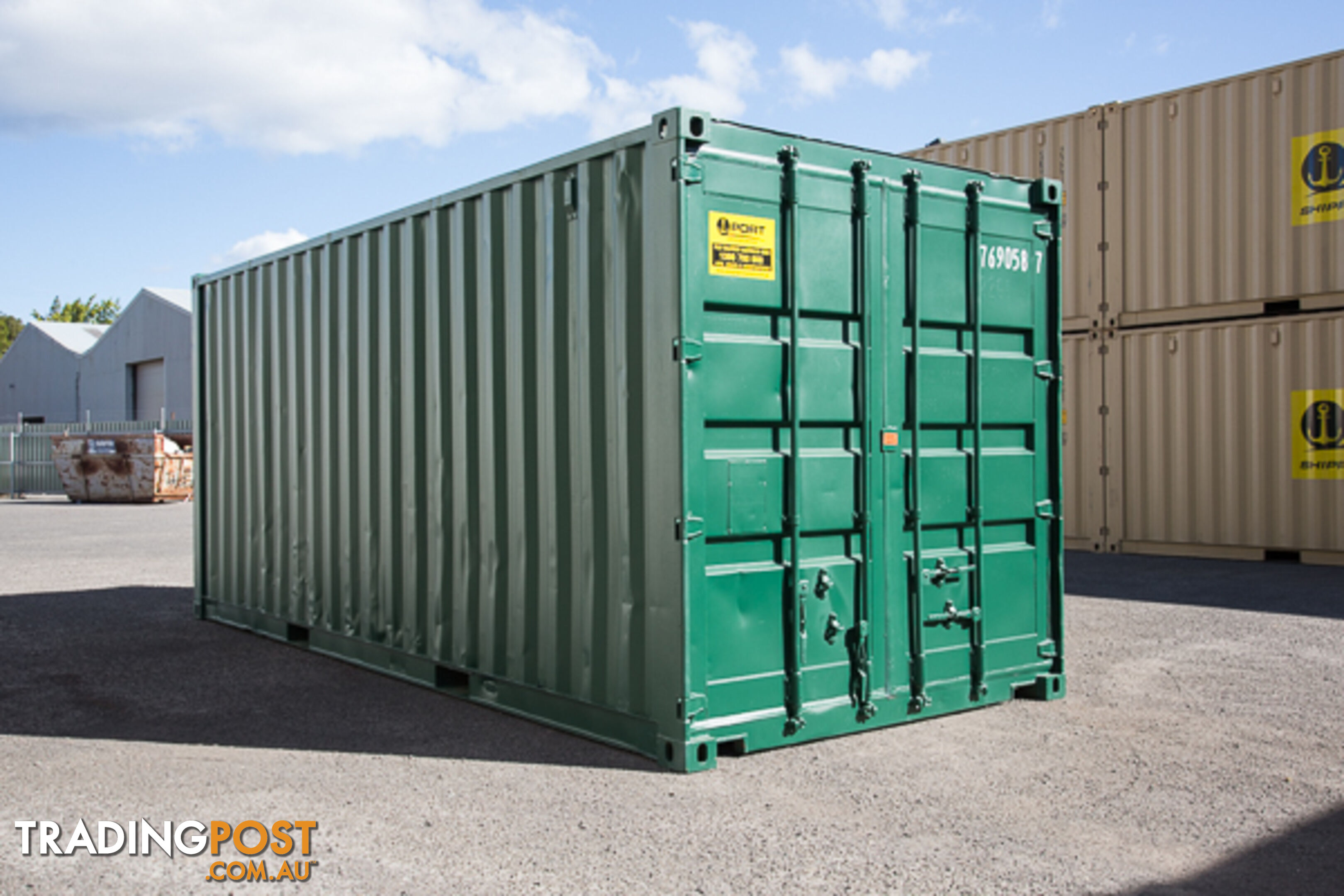Refurbished Painted 20ft Shipping Containers Gungahlin - From $4650 + GST