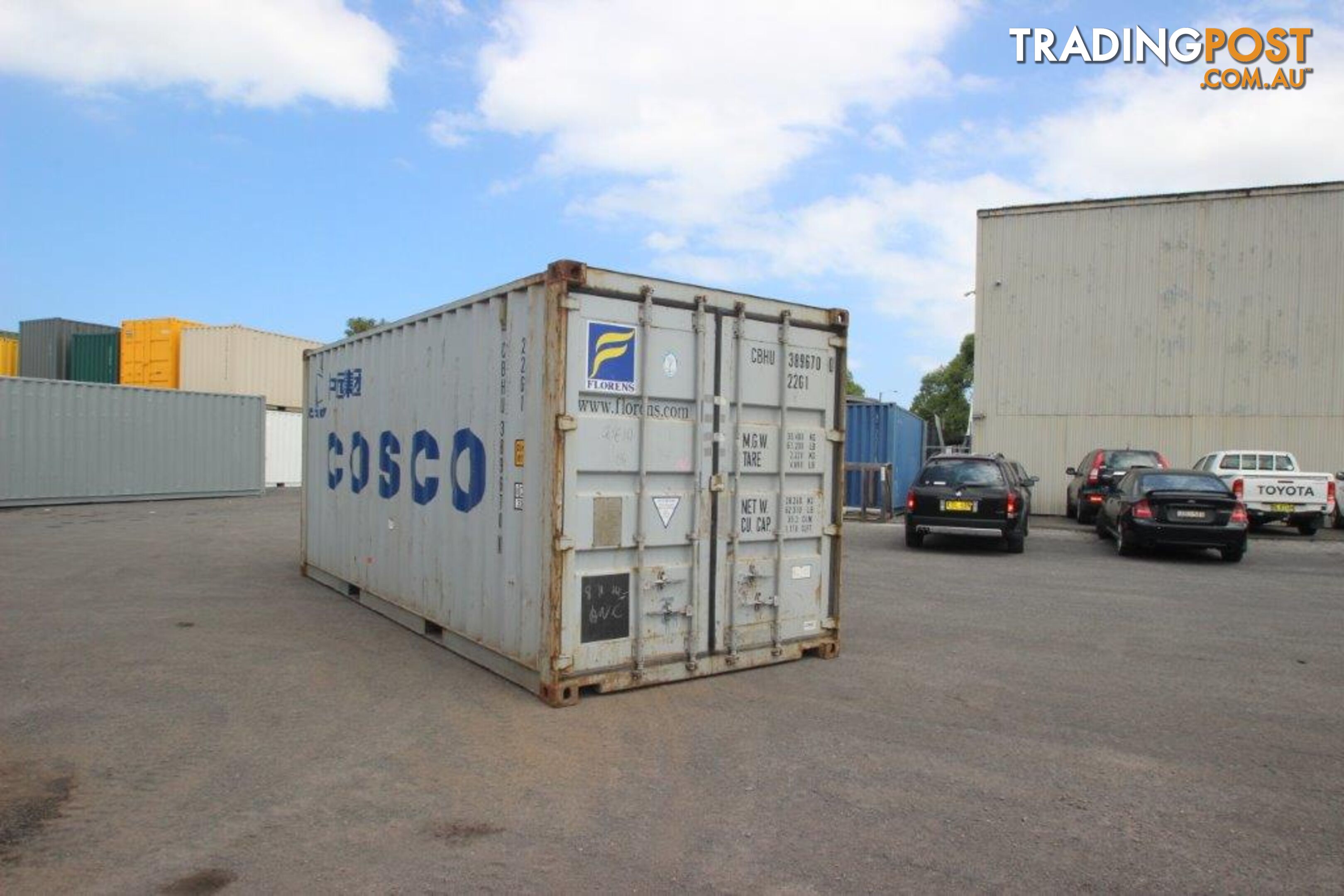 Used 20ft Shipping Containers Mudgee - From $3650 + GST