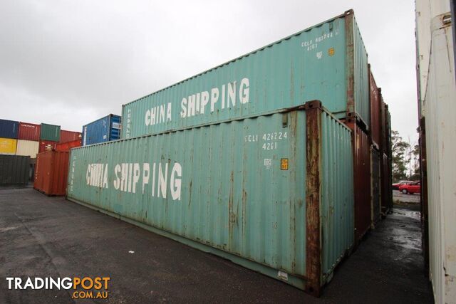 Used 40ft Shipping Containers Scone - From $3990 + GST