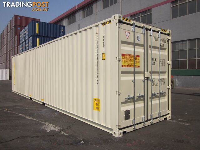 New 40ft High Cube Shipping Containers Wellington - From $7150 + GST - photo 2 of 9