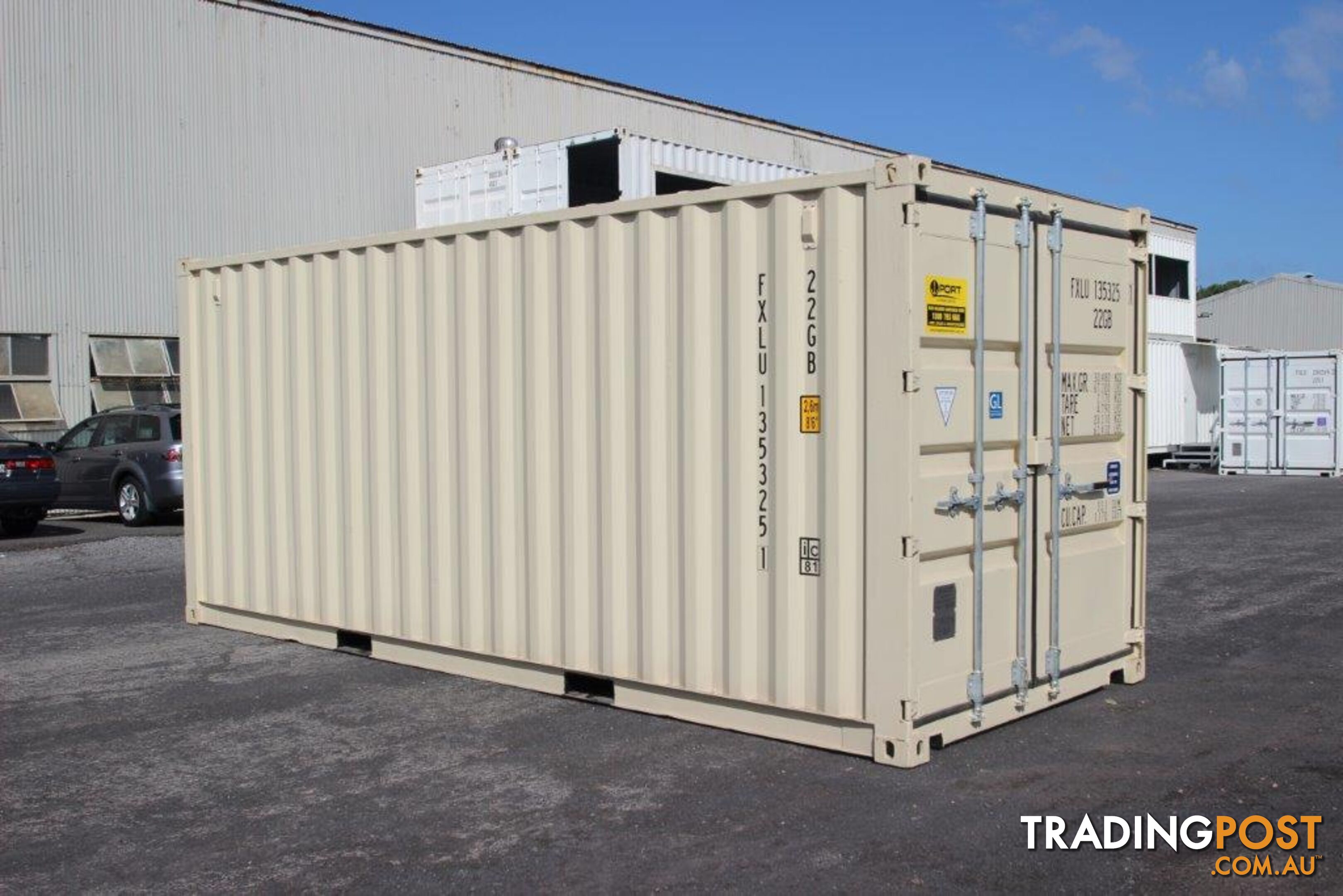 New 20ft Shipping Containers Gawler - From $6500 + GST