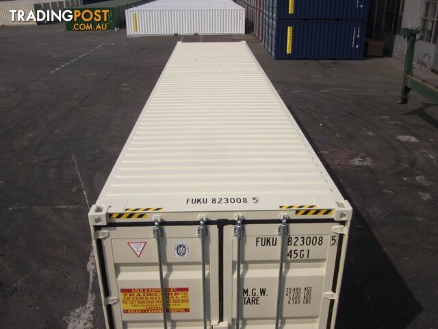 New 40ft High Cube Shipping Containers Mudgee - From $7950 + GST - photo 4 of 9