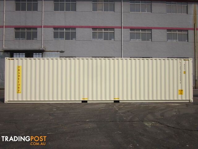 New 40ft High Cube Shipping Containers Calwell - From $8350 + GST