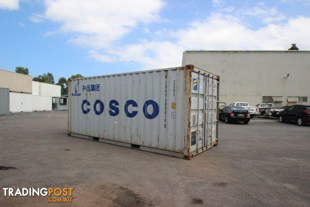 Used 20ft Shipping Containers Orange - From $2950 + GST