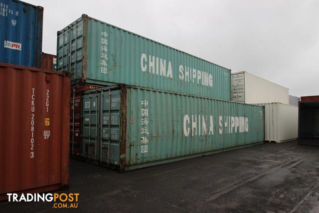 Used 40ft Shipping Containers Bulahdelah - From $3990 + GST