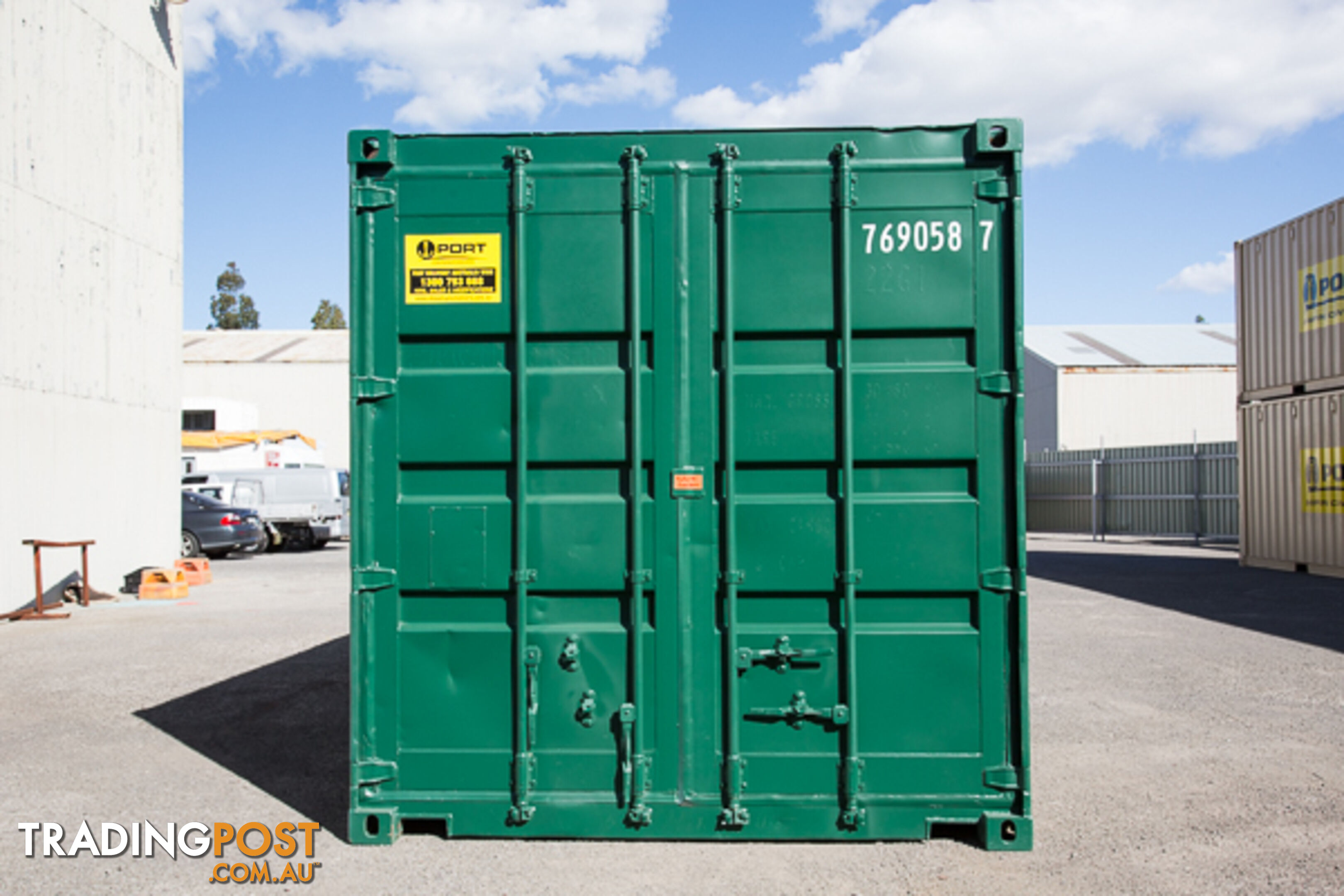 Refurbished Painted 20ft Shipping Containers Geelong - From $3850 + GST