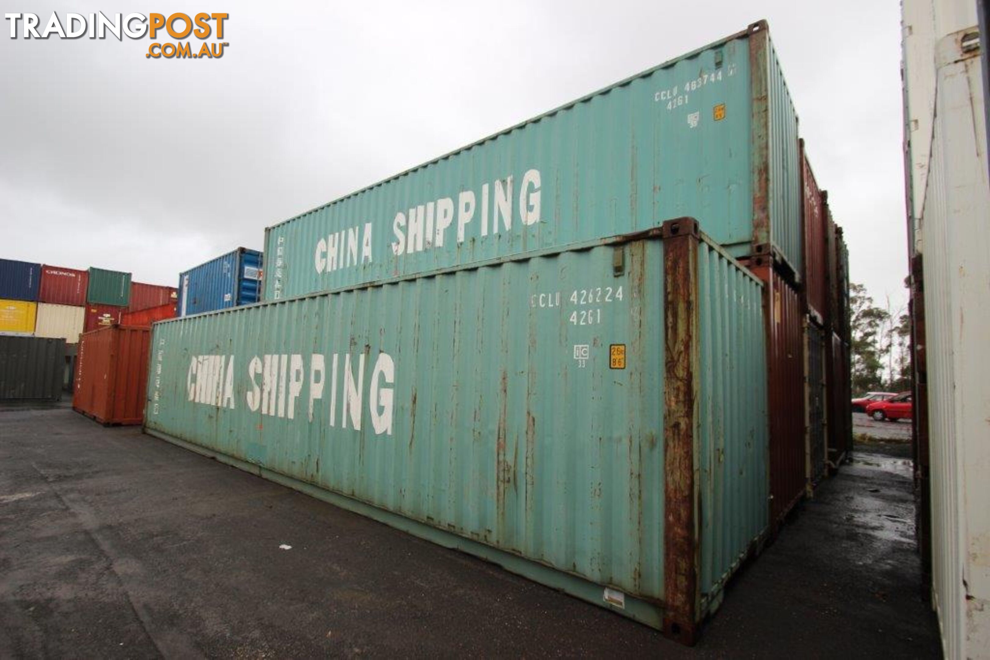 Used 40ft Shipping Containers Cooya - From $3150 + GST