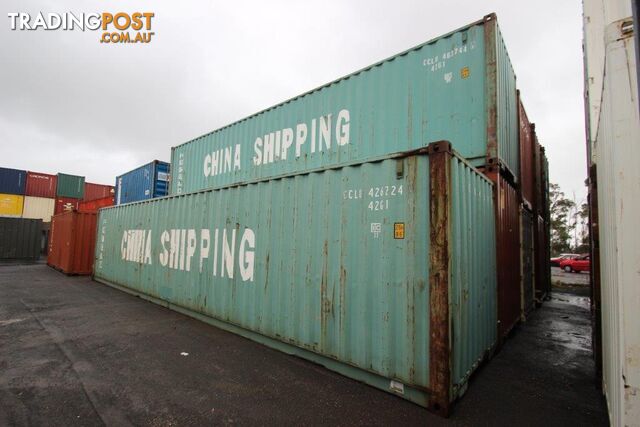 Used 40ft Shipping Containers Cooya - From $3150 + GST