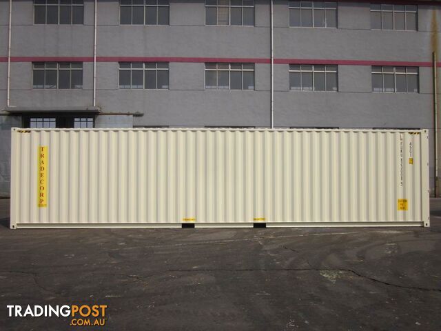 New 40ft High Cube Shipping Containers Stroud - From $7950 + GST