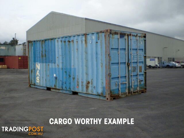 Used 20ft Shipping Containers Fremantle - From $2800 + GST