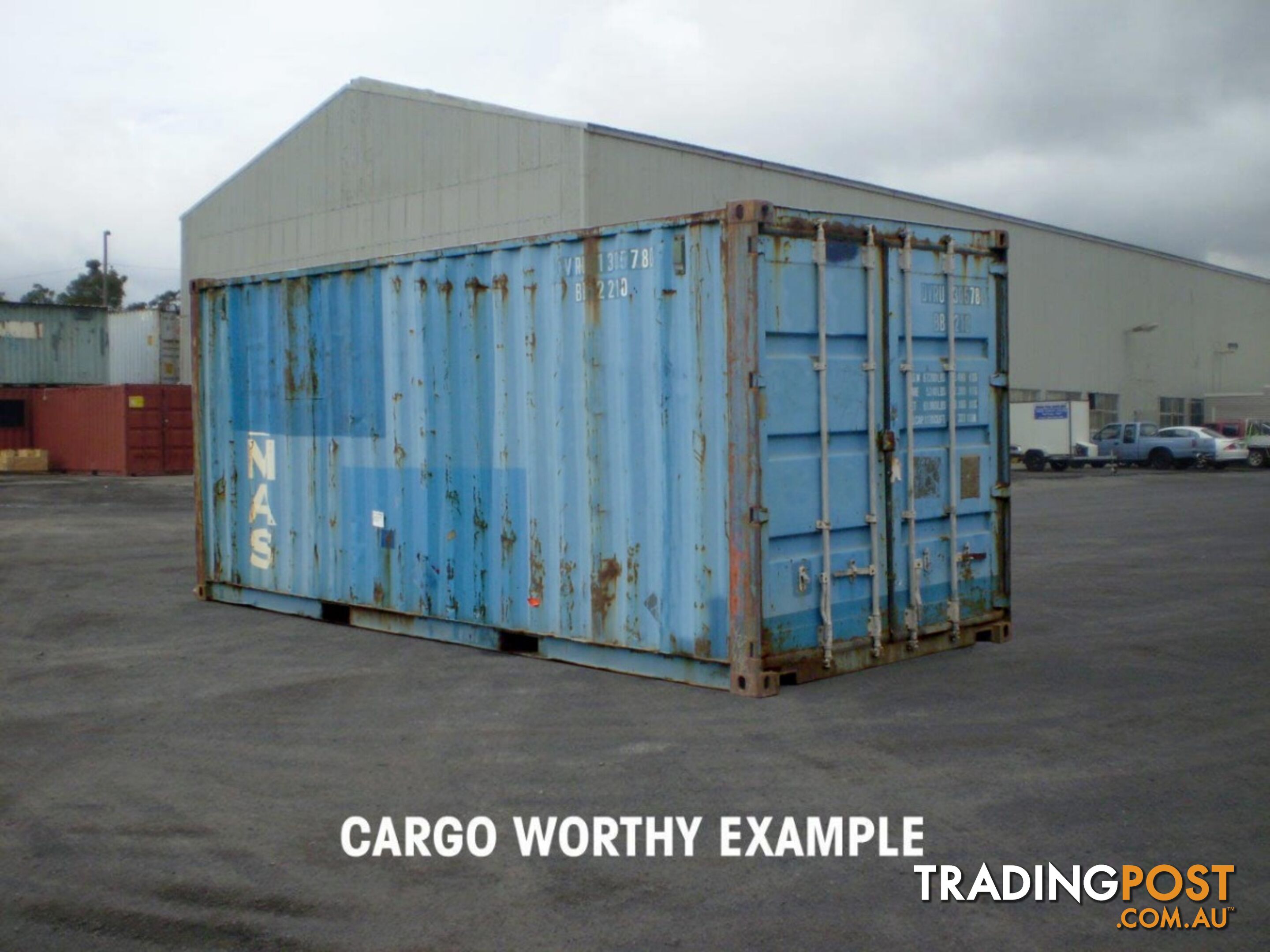 Used 20ft Shipping Containers Calwell - From $3650 + GST