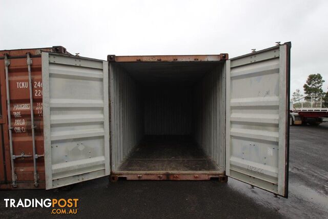 Used 20ft Shipping Containers Cooya - From $2900 + GST