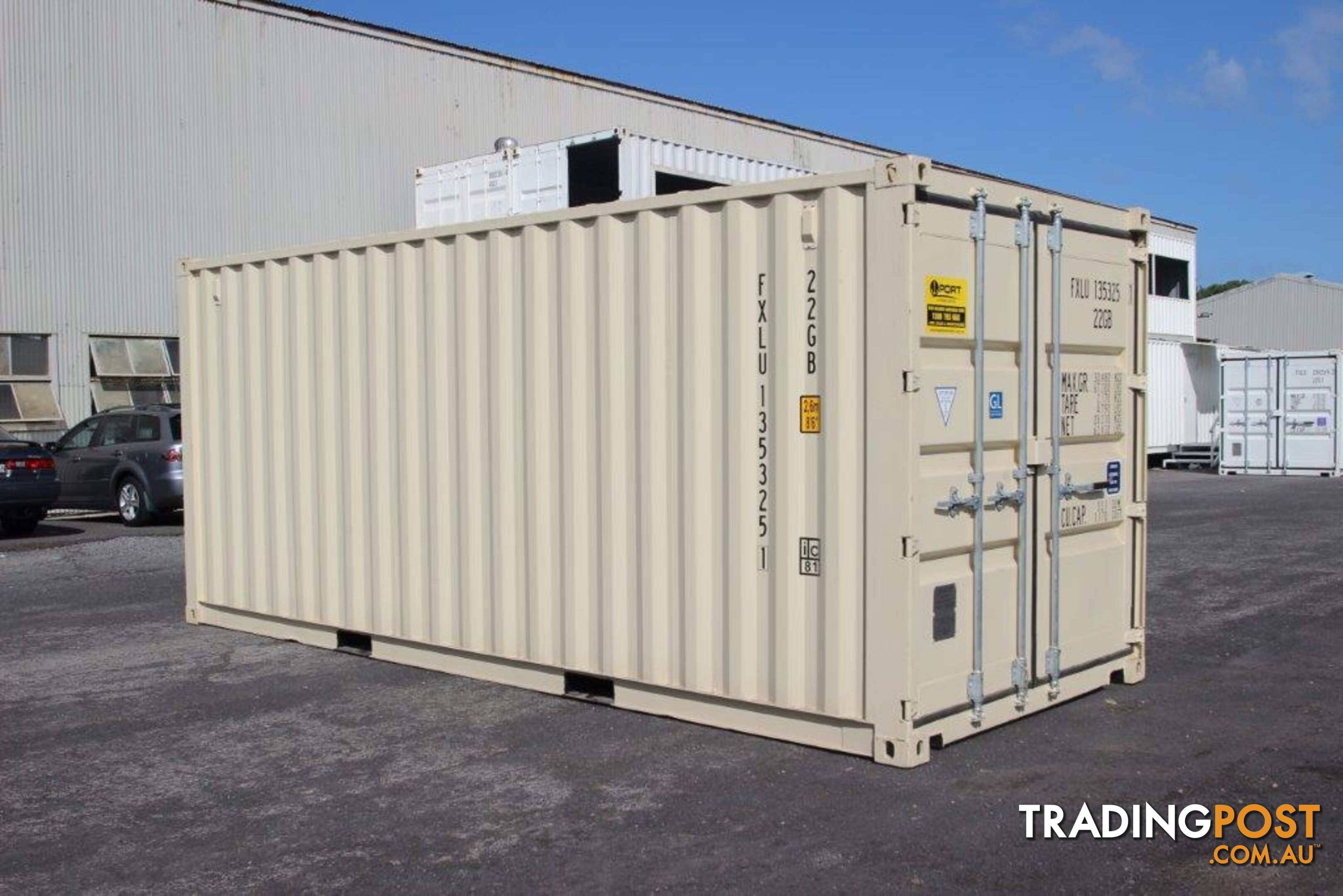 New 20ft Shipping Containers Stroud - From $6850 + GST