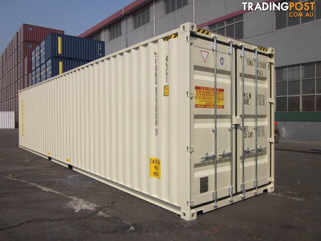 New 40ft High Cube Shipping Containers Batesman Bay - From $7150 + GST