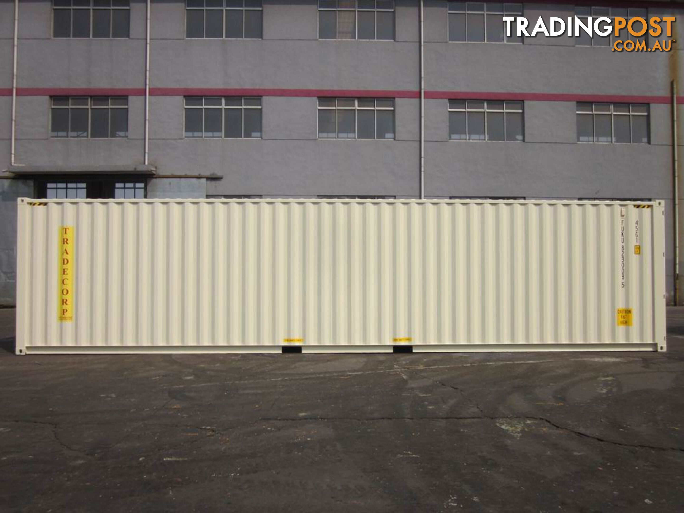 New 40ft High Cube Shipping Containers Paterson - From $7950 + GST