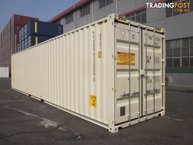 New 40ft High Cube Shipping Containers Moruya - From $7150 + GST - photo 2 of 9