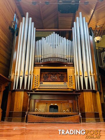 Church Pipe Organ 2m Ped 14 ranks