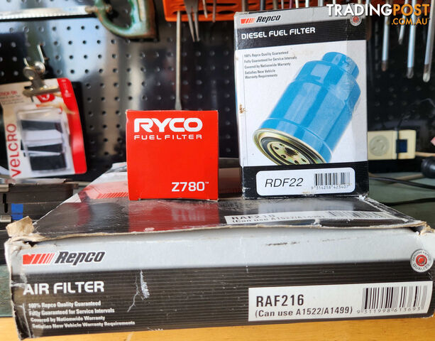 2023 Toyota Prado 150 2.8L 1GD-FTV Diesel air and fuel filters plus full set of...