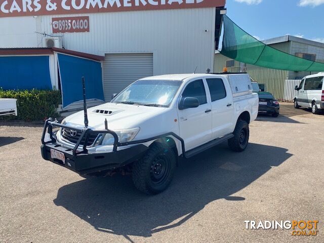 2012 Toyota Hilux SR Dual Cab Ute Manual