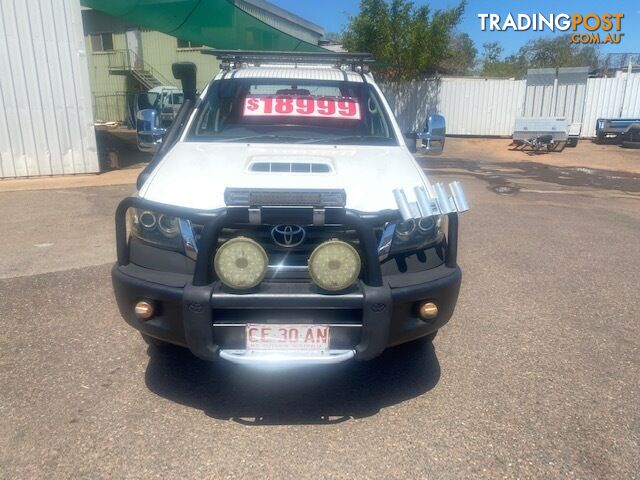 2012 Toyota Hilux SR (4X4) Ute Manual